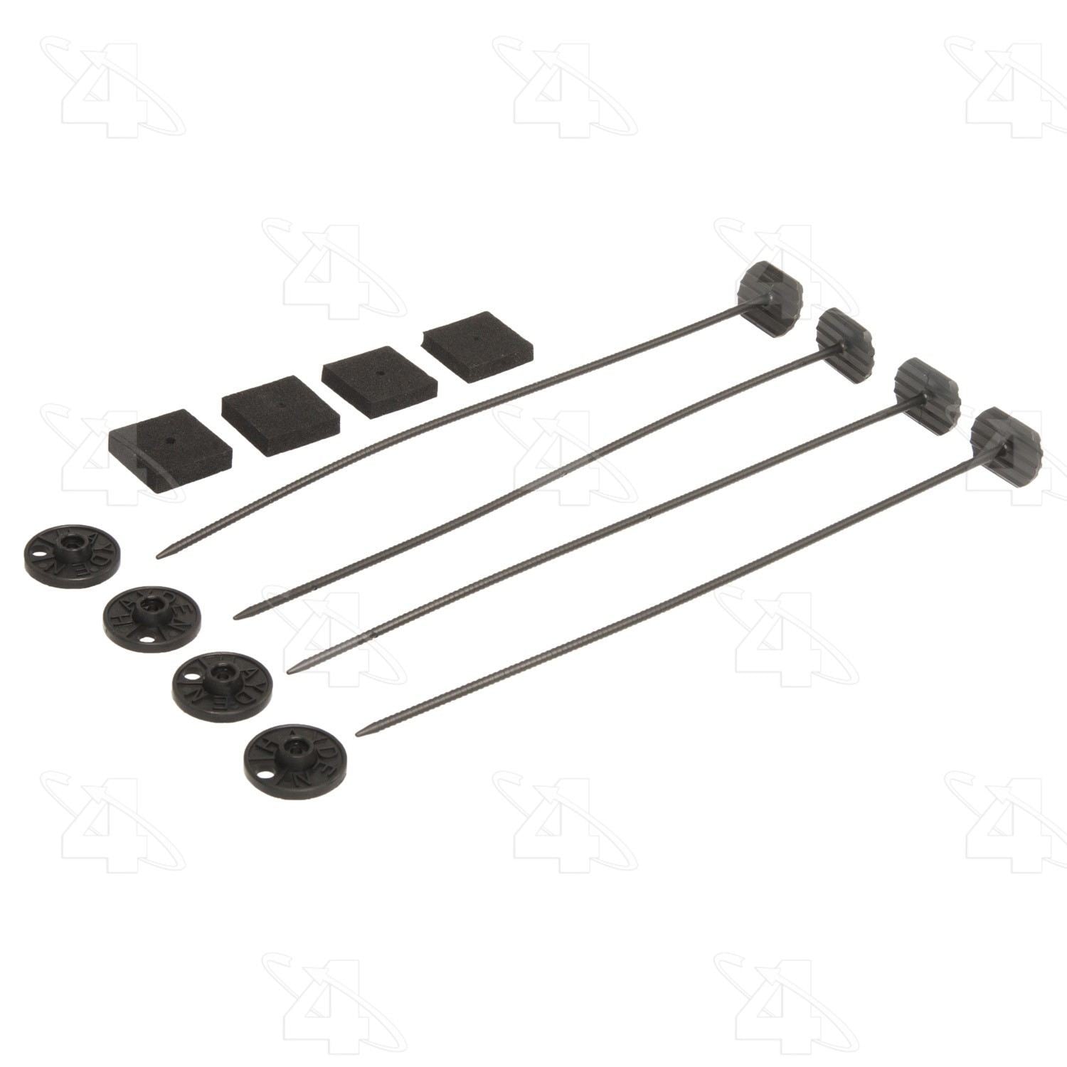 Hayden Nylon Rod Locking Mounting Kit 210