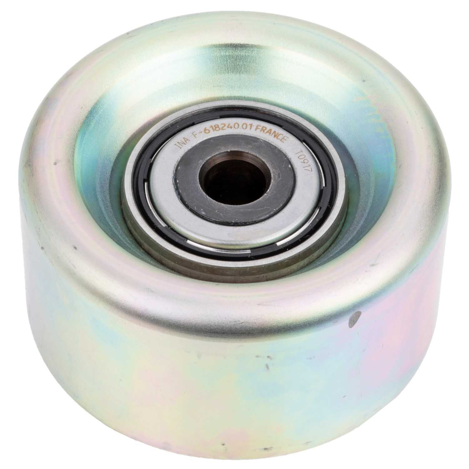 INA US Accessory Drive Belt Idler Pulley  top view frsport FP0778