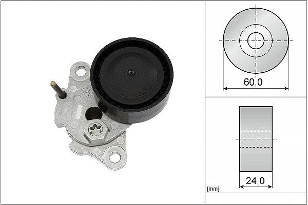 INA US Accessory Drive Belt Tensioner Assembly FT05461