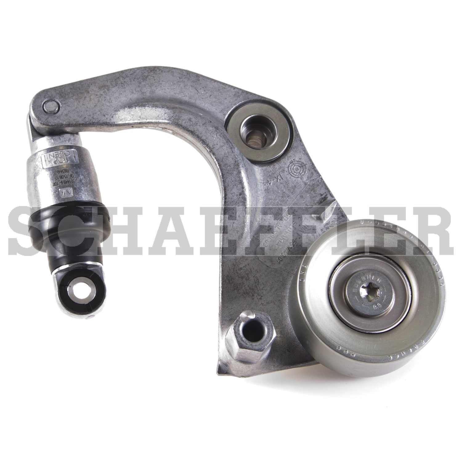 INA US Accessory Drive Belt Tensioner Assembly  top view frsport FT40316