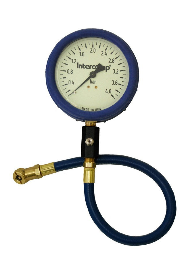 INTERCOMP Air Gauge 4 Bar 4in Glow Tools Wheel and Tire Tools main image