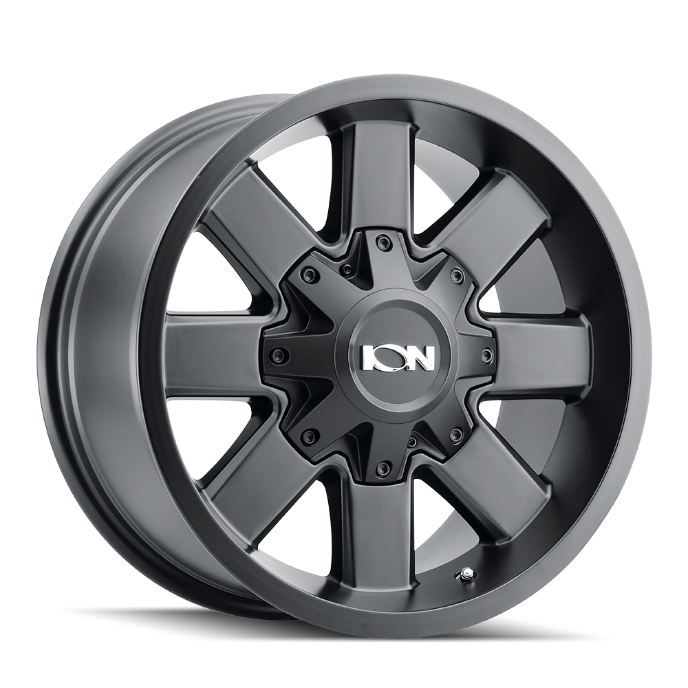 ION Wheels ION 141 18x9 / 8x165.1 BP / 18mm Offset / 125.2mm Hub Satin Black Wheel 141-8981B18