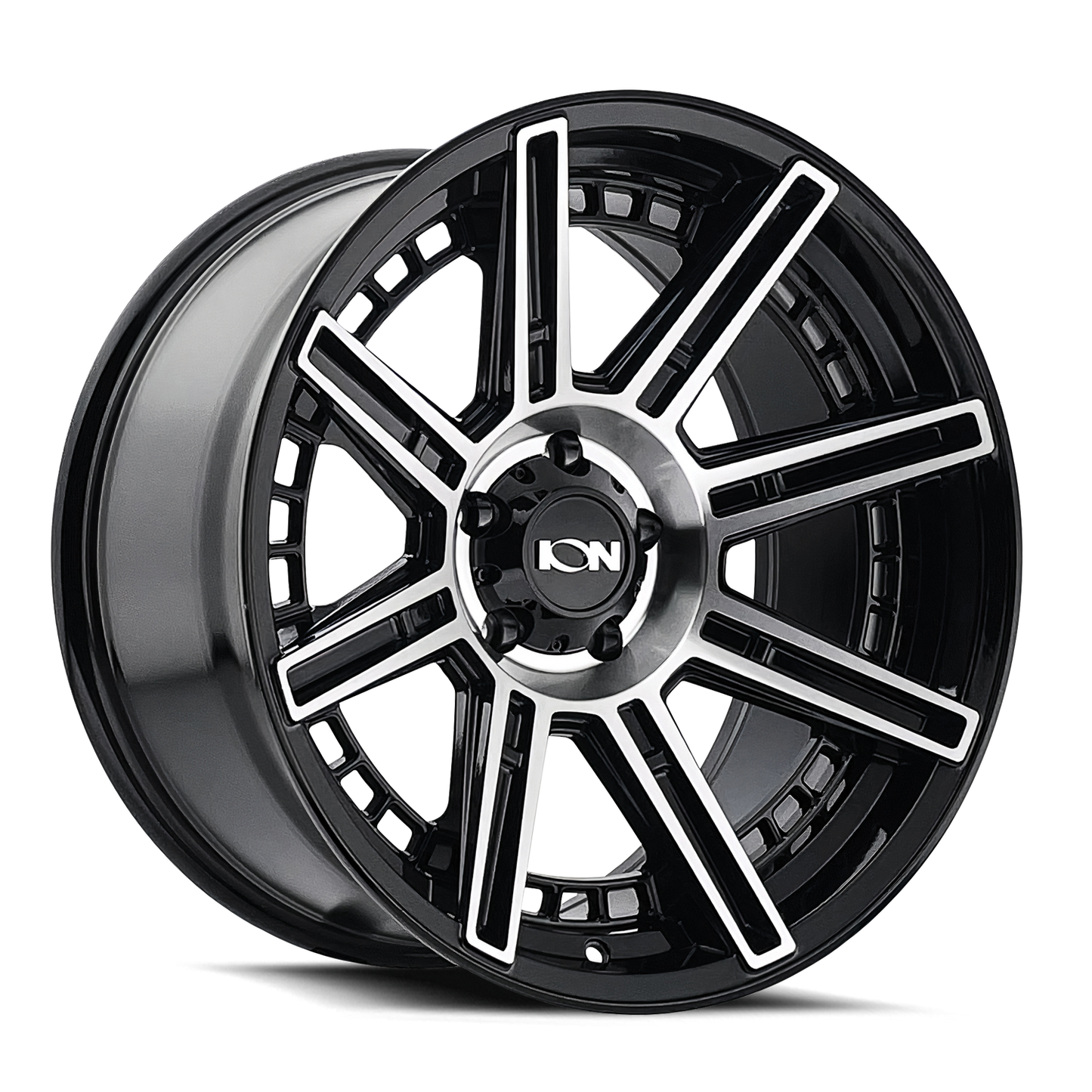 ION Wheels ION Type 149 20x10 / 6x135 BP / -24mm Offset / 87.1mm Hub Black/Machined Wheel 149-2136B