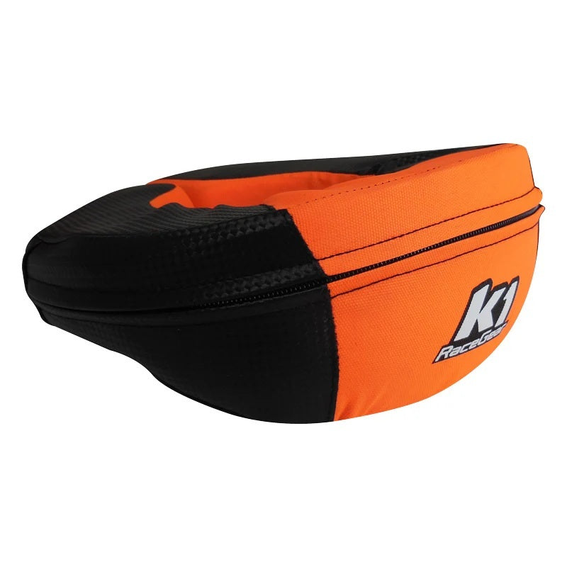 K1 RACEGEAR Neck Collar Karting Youth Carbon / Orange Safety Equipment Safety Restraints main image