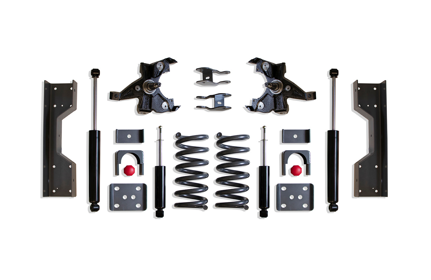 MaxTrac 88-91 GM C1500/2500 2WD V8 Standard Cab 4in/6in Lowering Coil Kit K330546L-8