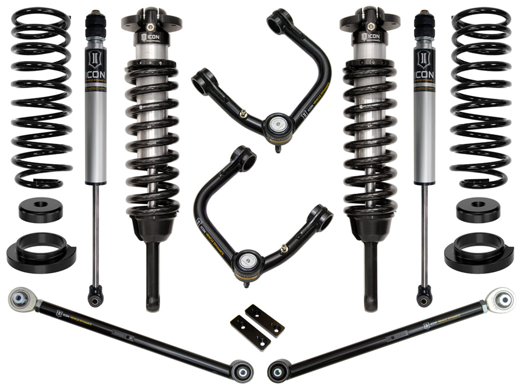 ICON 03-09 GX470 0-3.5in STAGE 3 SUSPENSION SYSTEM W TUBULAR UCA K53173T