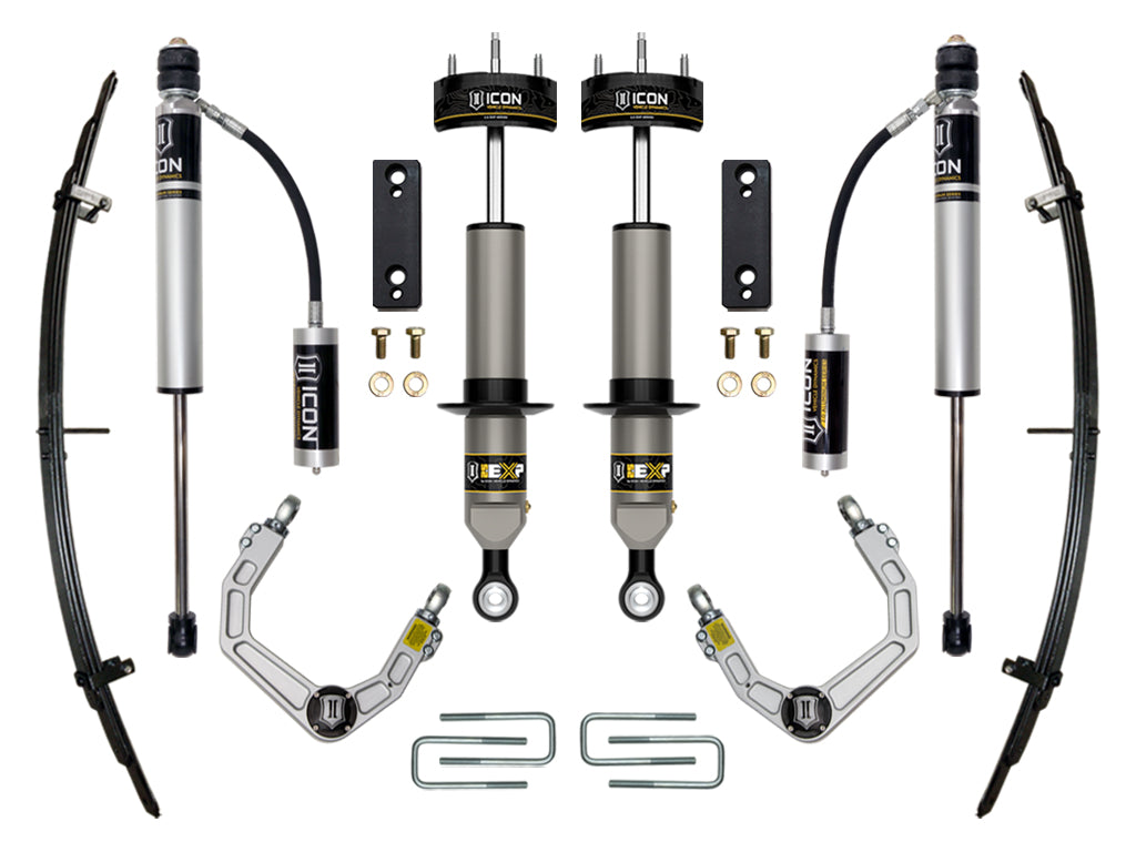 ICON 05-22 Toyota Tacoma 0-2in Stage 3 Exp Suspension System Billet K53222