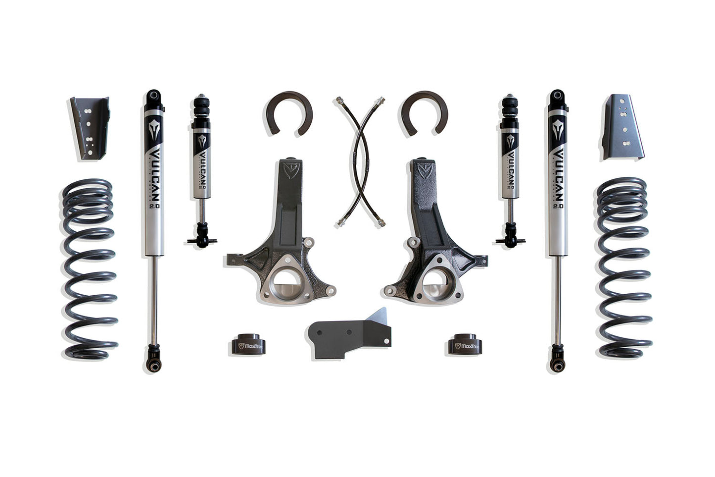 Maxtrac 09-24 RAM 1500 V6 (5-LUG) 2WD 6.5in Lift Kit w/ Vulcan IFP Shocks K882465V