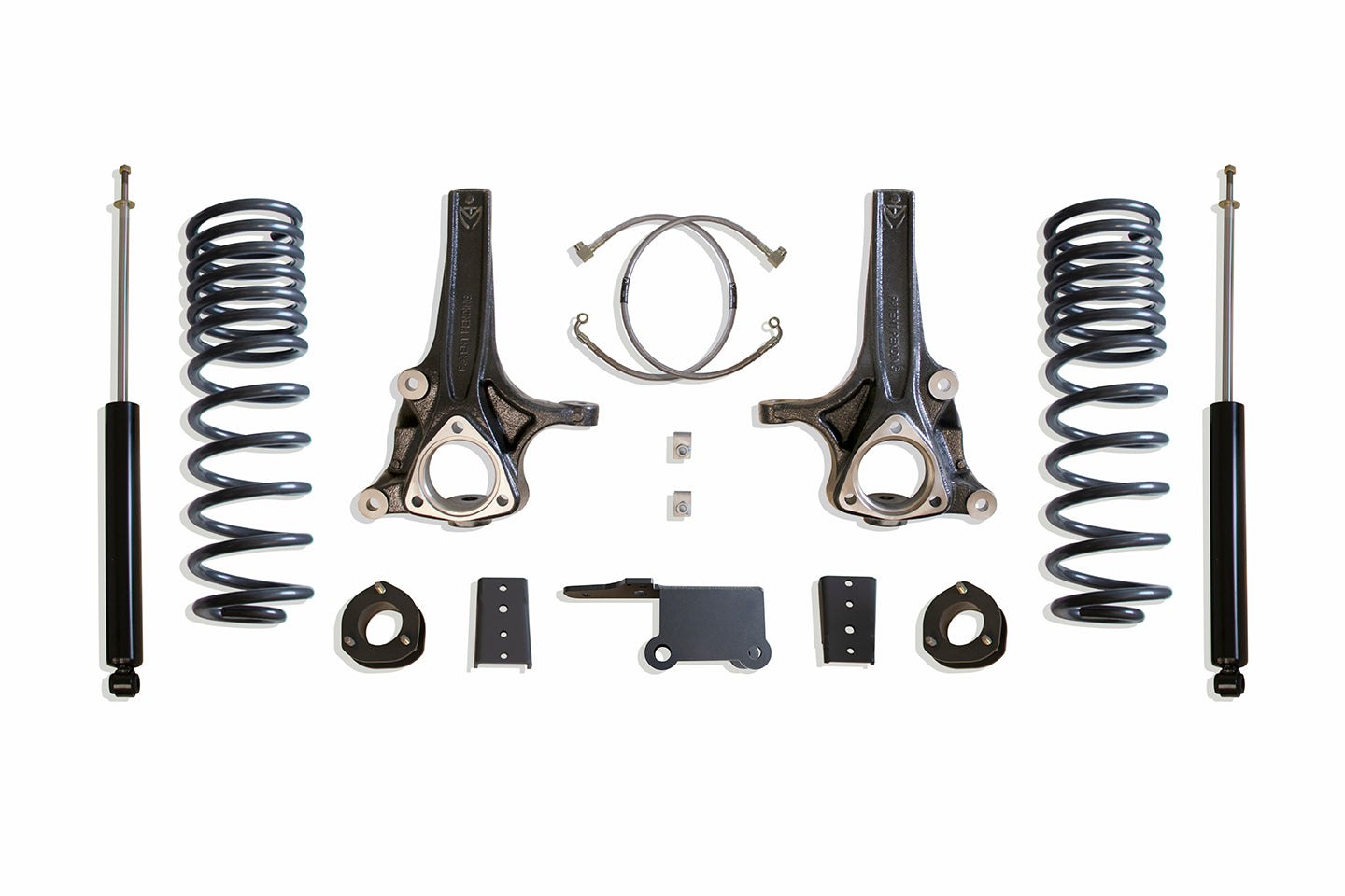 MaxTrac 2019+ RAM 1500 2WD (Non Classic 5 Lug Model) 7in/4in Spindle Lift Kit w/MaxTrac Shocks K882774