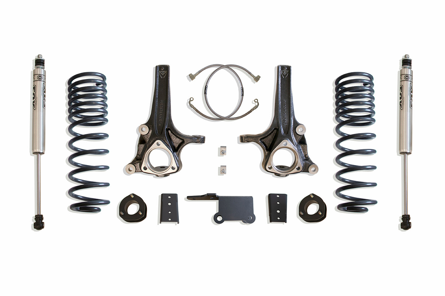 MaxTrac 2019+ RAM 1500 2WD (Non Classic 5 Lug Model) 7in/4in Spindle Lift Kit w/FOX Shocks K882774F
