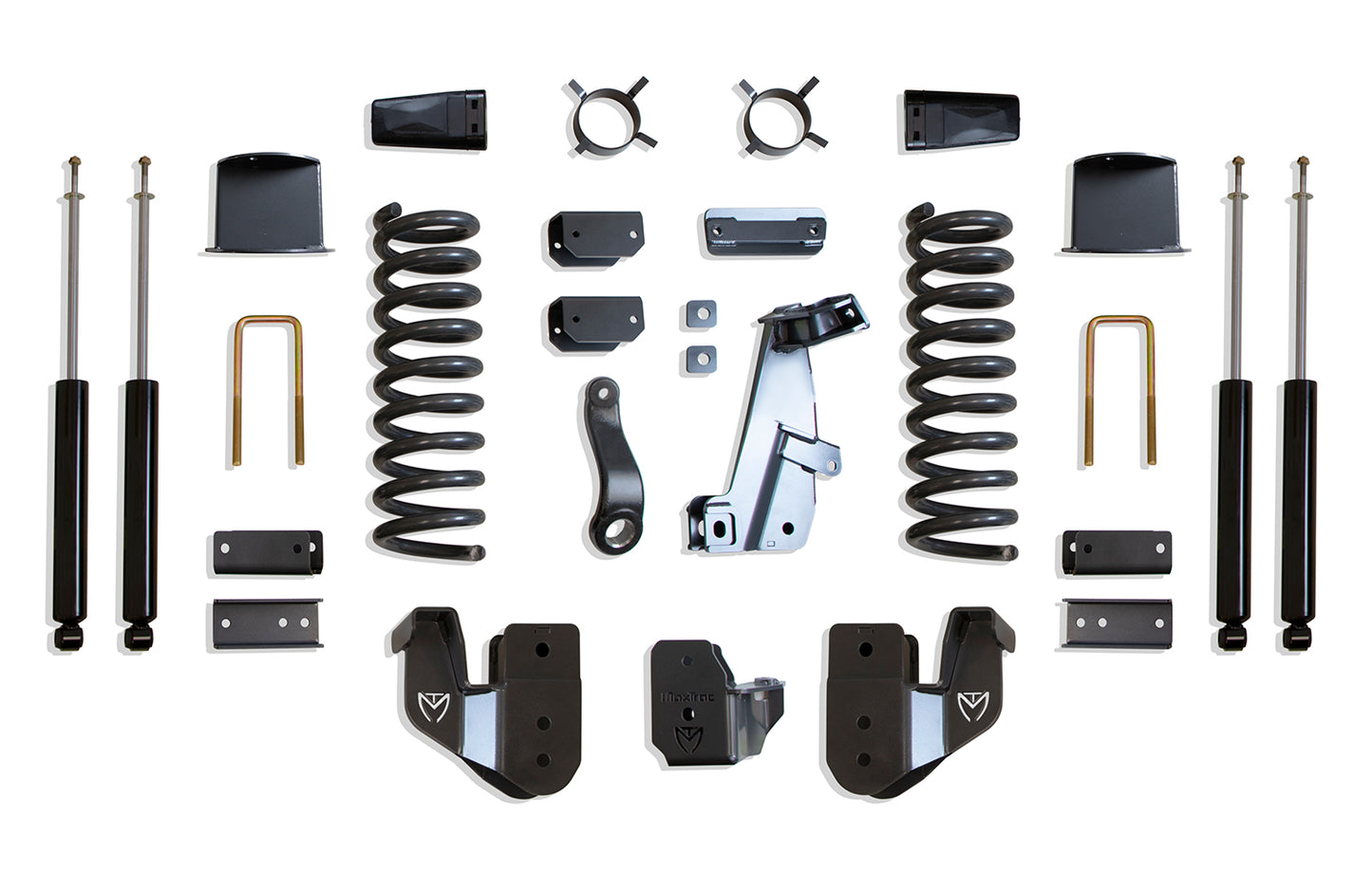 Maxtrac 14-18 Dodge RAM 2500 4WD 8in Lift Kit w/ Radius Arm Brackets & Maxtrac Shocks K947285A