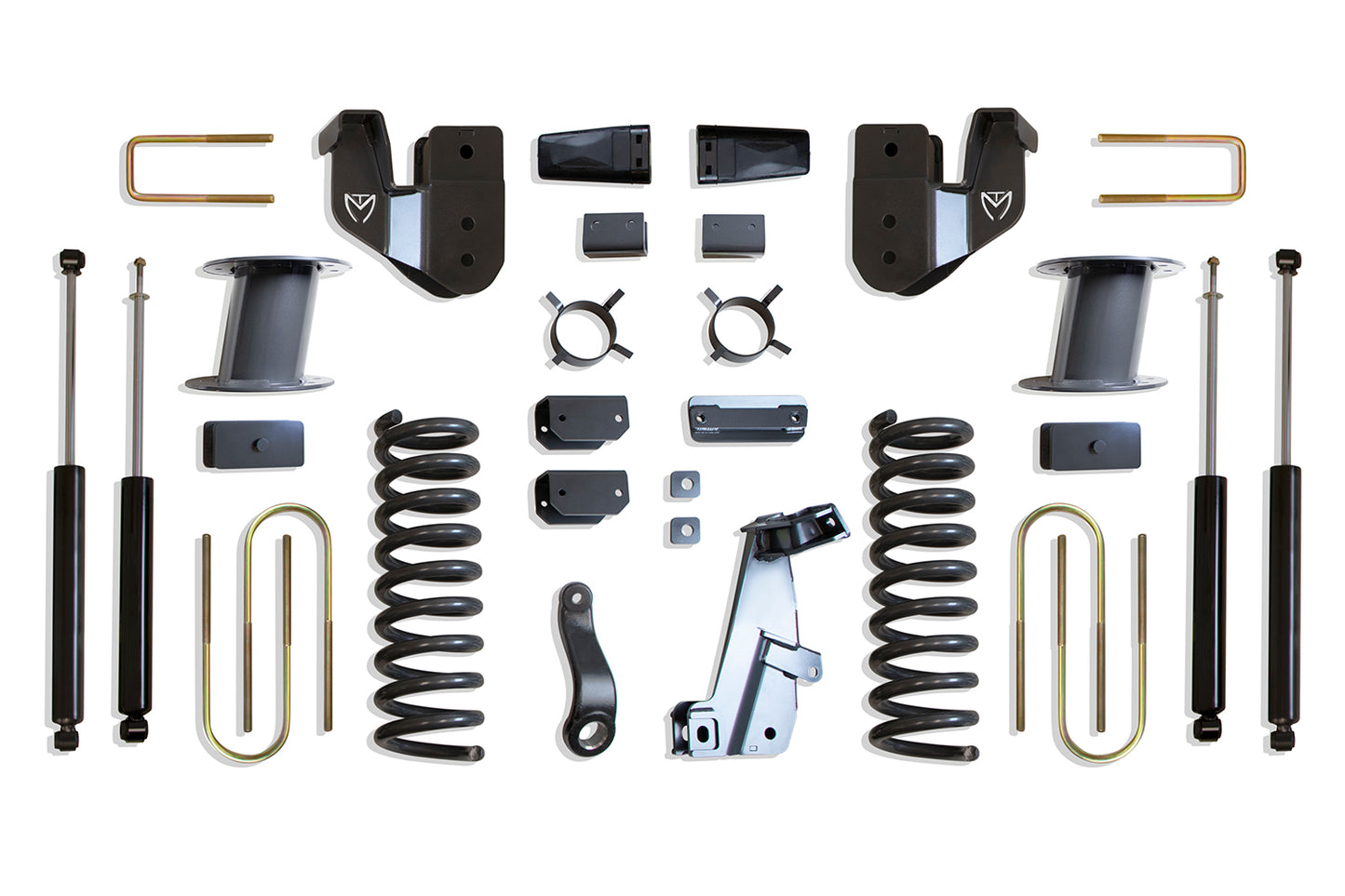 Maxtrac 13-18 Dodge RAM 3500 4WD 8in Lift Kit w/ Radius Arm Brackets & Maxtrac Shocks K947385A