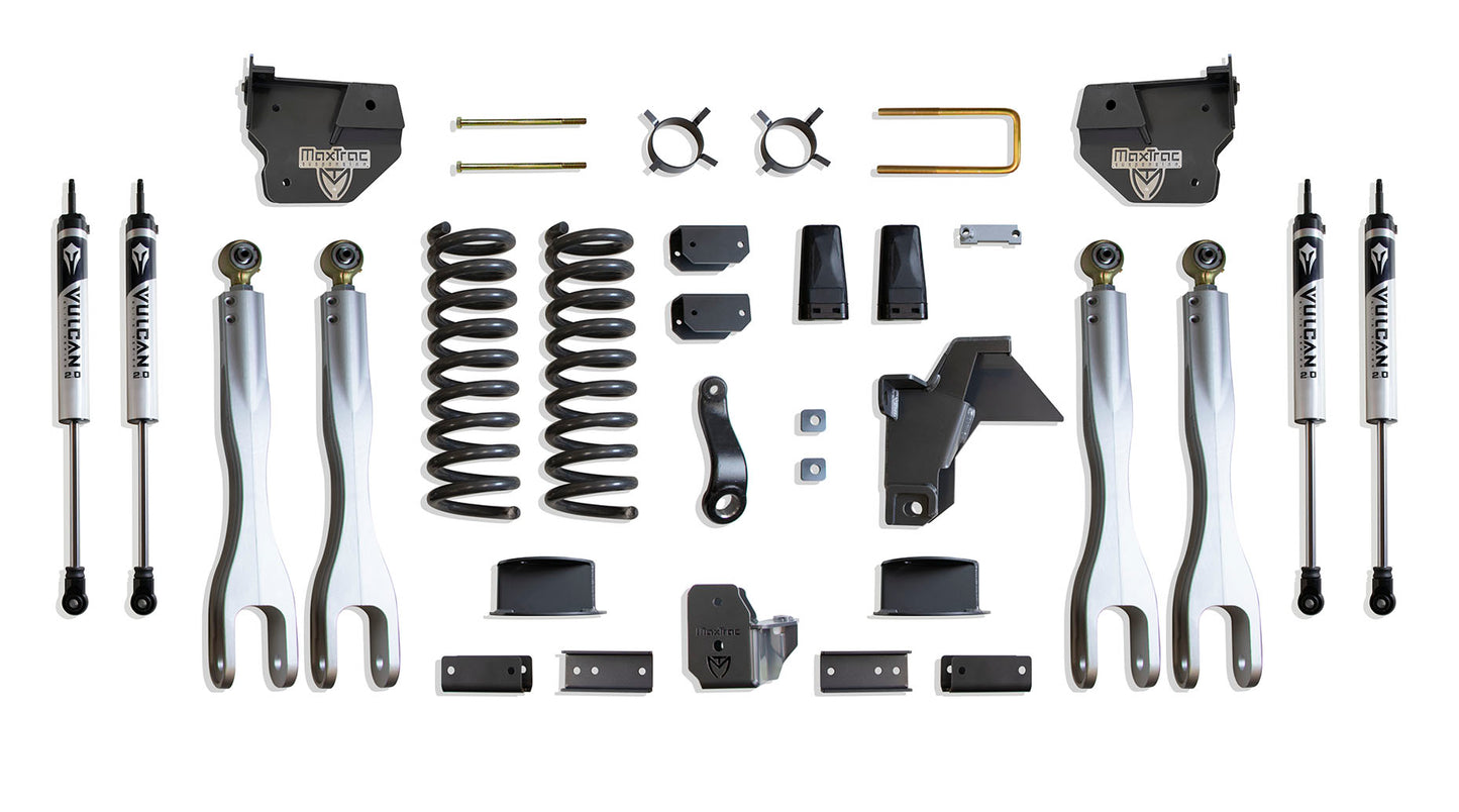 Maxtrac 19-24 Dodge RAM 2500 4WD 6in Lift Kit w/ Forged Alum. 4-link System & Vulcan 2.0 IFP Shocks K947463VLA