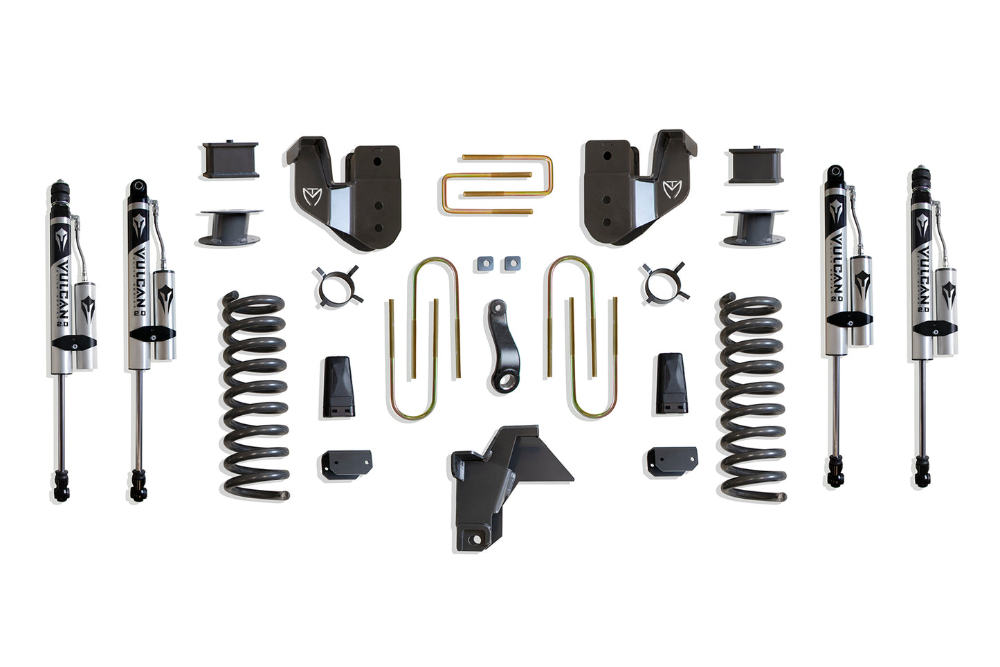 Maxtrac 19-24 Dodge RAM 3500 4WD 6in Lift Kit w/ Radius Arm Brackets & Vulcan 2.0 Reservoir Shocks K947563VRA