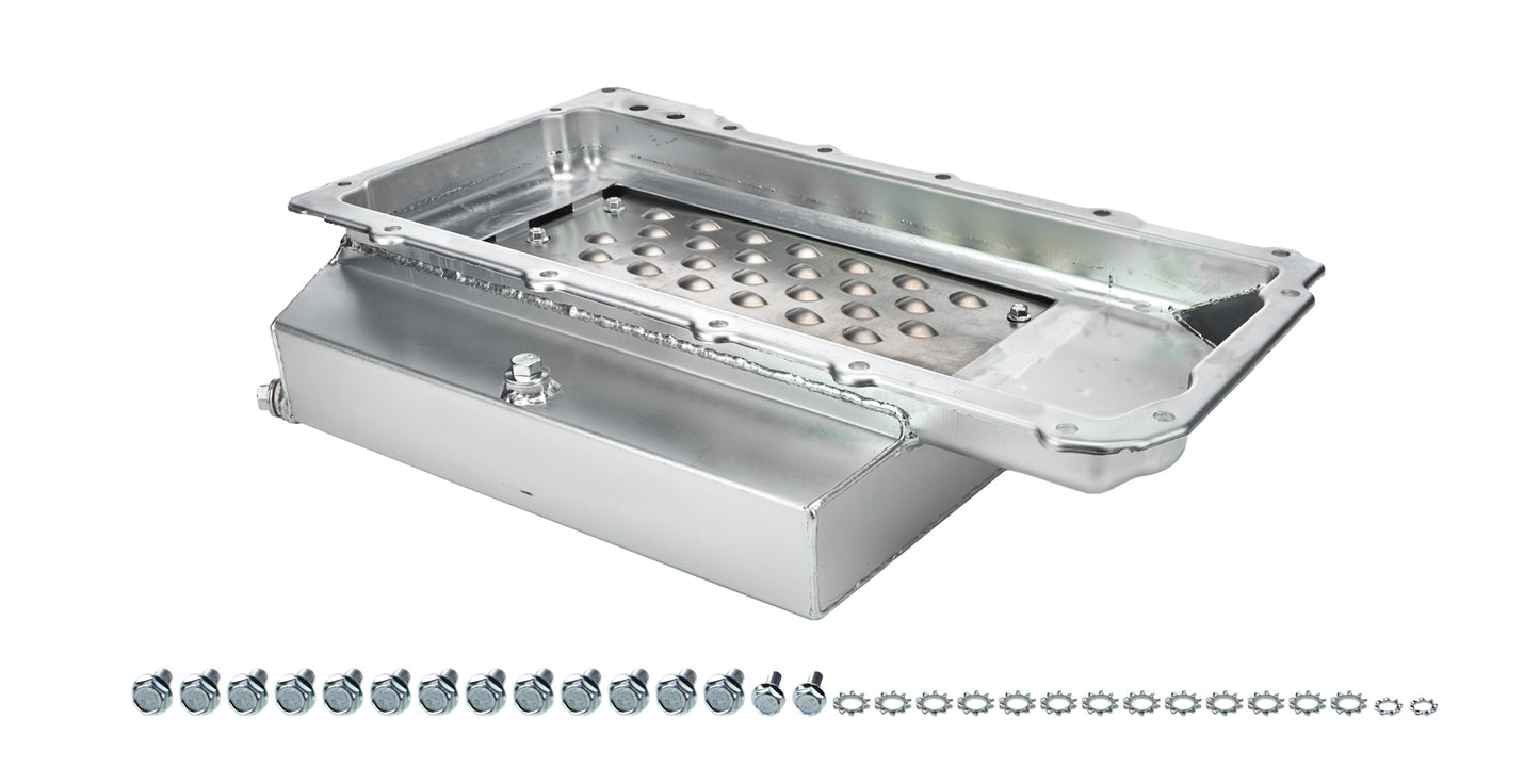 KEVKO OIL PANS & COMPONENTS GM LS CT Oil Pan 8qt 4-in Deep Rear Sump Engines and Components Engine Covers, Pans and Dress-Up Components main image