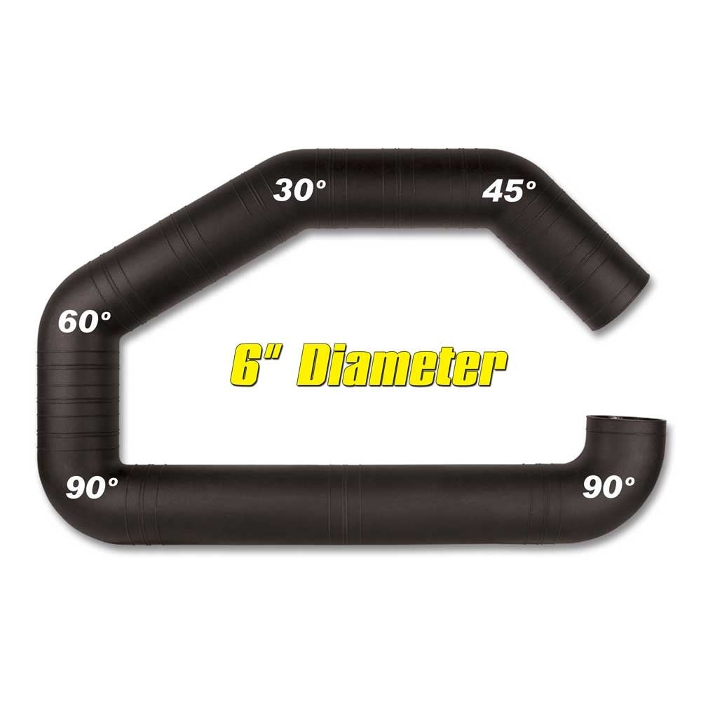 Airaid U-Build-It - 6in Intake Tube 100-600