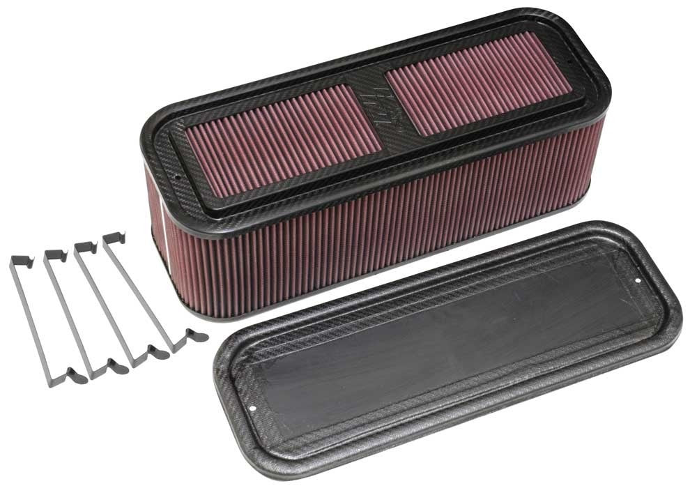 K&N Engineering K&N Custom Racing Assembly 19in x 6.5in Carbon Fiber Air Filter 100-8570