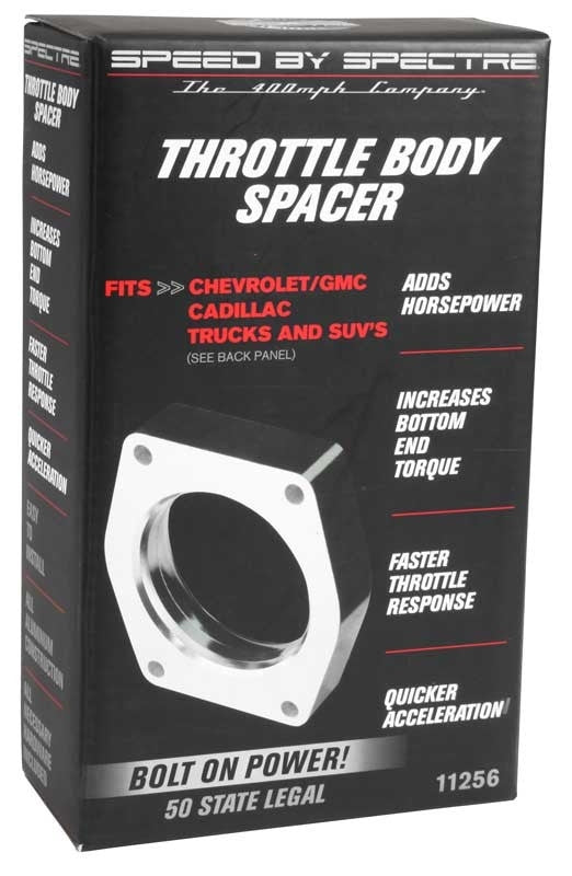 Spectre 07-11 GM 4.8L/5.3L/6.2L Throttle Body Injection Spacer 11256