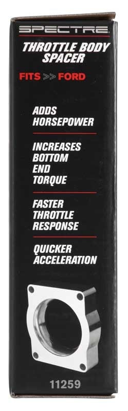 Spectre 05-09 Ford Trucks 5.4L Throttle Body Injection Spacer 11259