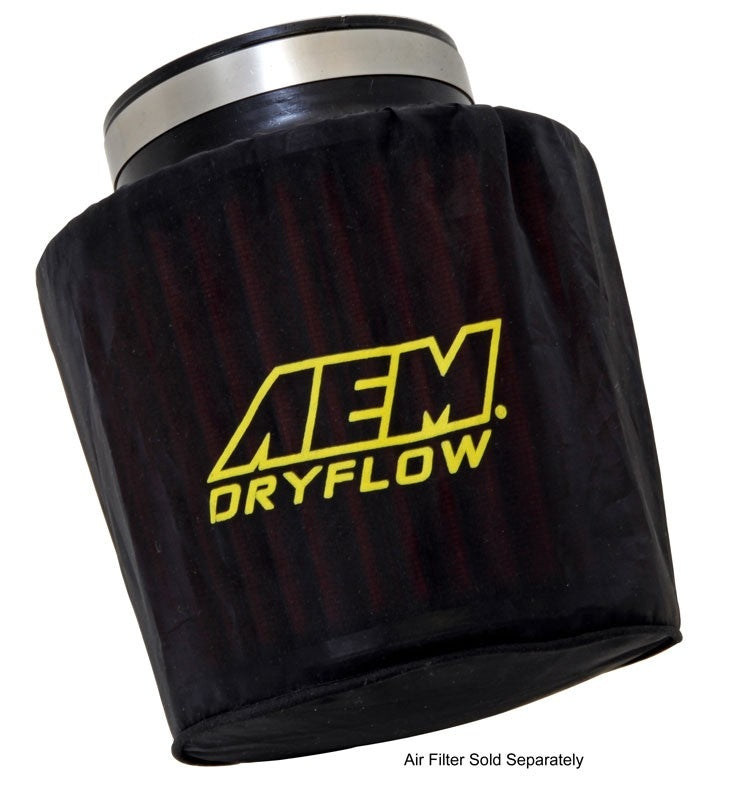 AEM Induction AEM Air Filter Wrap 6 inch Base 5 1/4 inch Top 5 inch Tall 1-4000