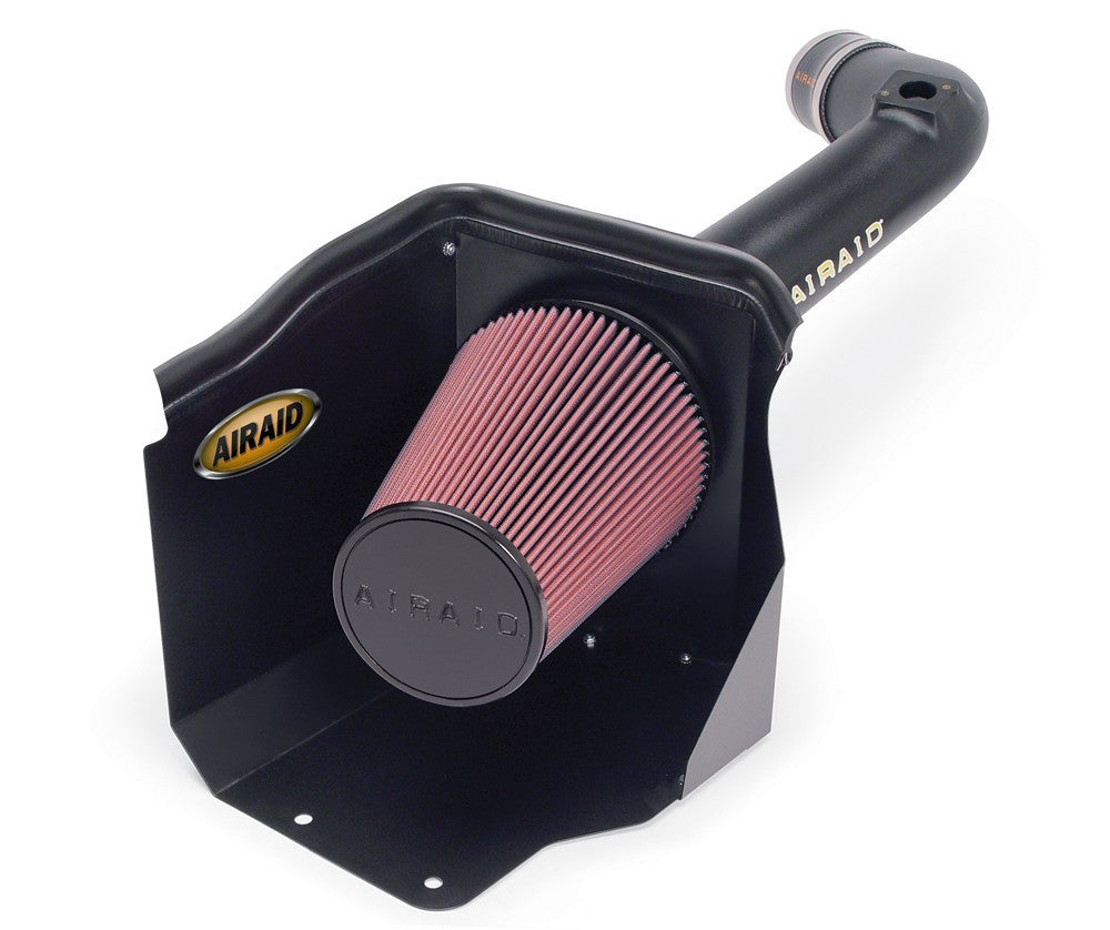 Airaid 01-04 Chevy & GMC Duramax 6.6L LB7 CAD Intake System w/ Tube (Oiled / Red Media) 200-129