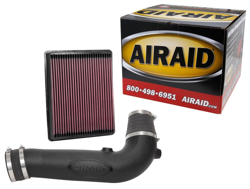 Airaid 17-18 Chevrolet Silverado / GMC Sierra V6-4.3L F/I Airaid Jr Intake Kit - Oiled / Red Media 200-752