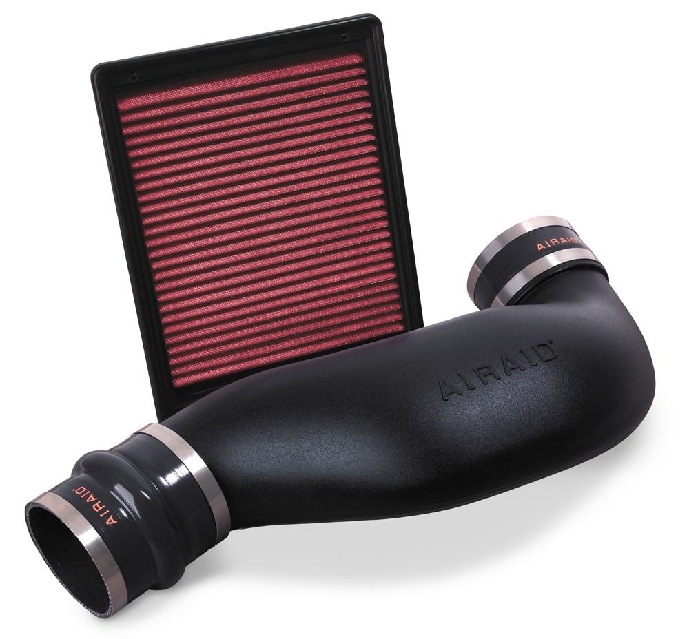 Airaid 05-06 Chevy / GMC / Cadillac 4.8/5.3/6.0L Airaid Jr Intake Kit - Dry / Red Media 201-719