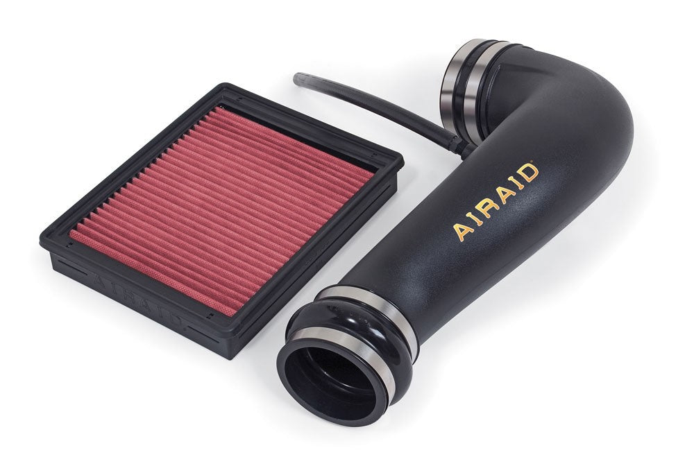 Airaid 07-13 Avalanch/Sierra/Silverado 4.3/4.8/5.3/6.0L Airaid Jr Intake Kit - Dry / Red Media 201-796
