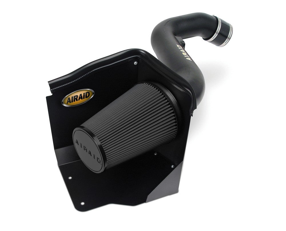 Airaid 2004 Chevy Duramax/04-05 GMC Duramax 6.6L LLY CAD Intake System w/ Tube (Dry / Black Media) 202-154
