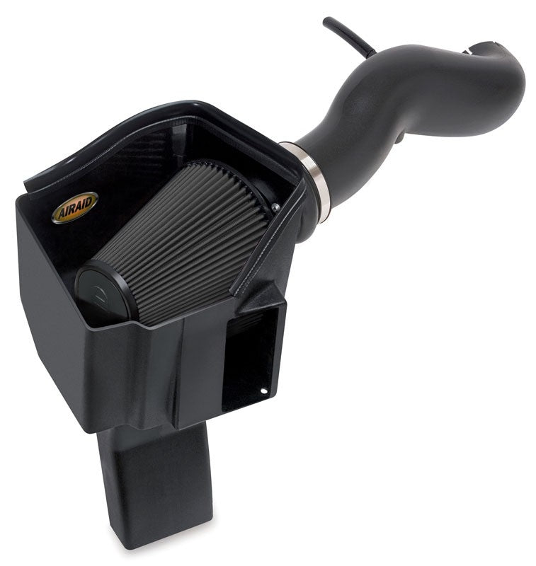 Airaid 09-10 GM Trucks 6.0L w/ Mech Fans MXP Intake System w/ Tube (Dry / Black Media) 202-271