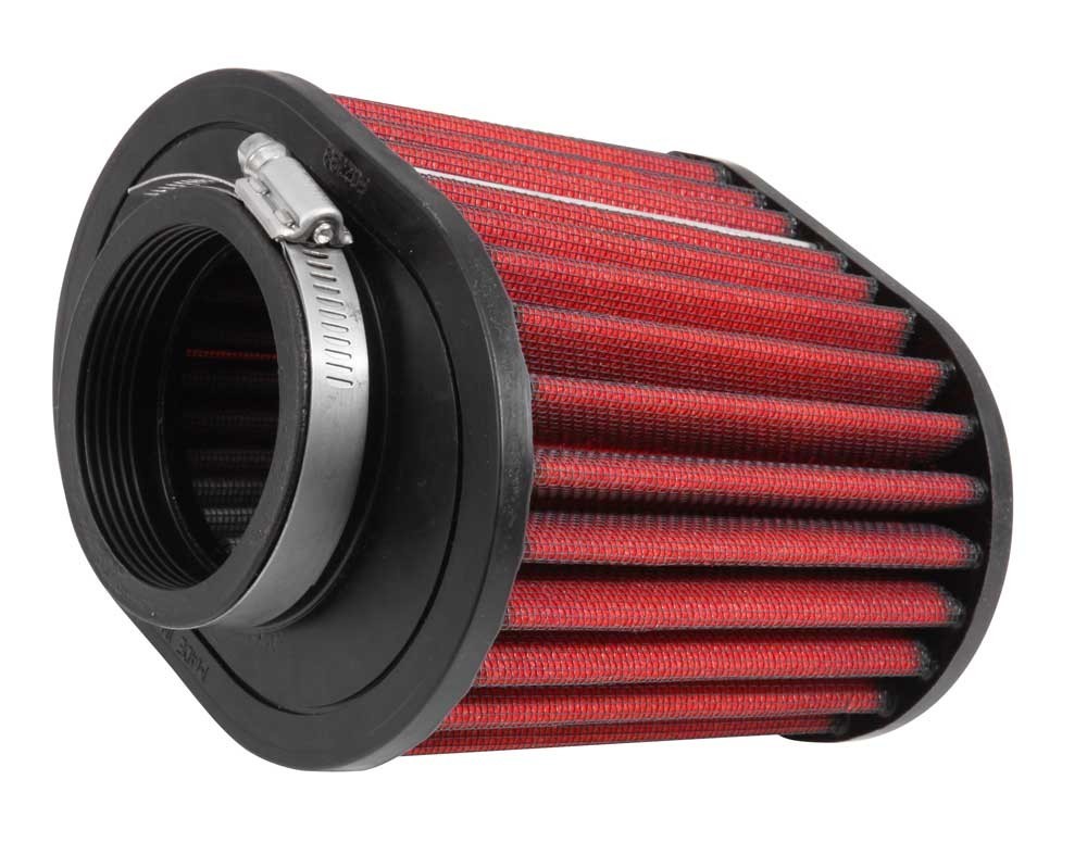 AEM Induction AEM Dryflow Air Filter - Oval 6.06in x 4.5in Base LxW / 6in x 4in Top LxW / 5.13in H 2.75in Flange 21-2127DK