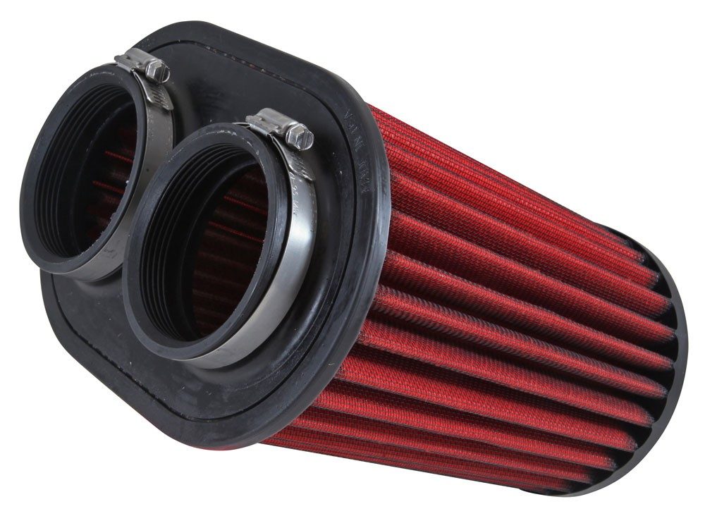 AEM Induction AEM Dual 3in Flange 9in L x 6in W Base 7.75in L x 5in W Top 8.1875in Height DryFlow Air Filter 21-2138DK
