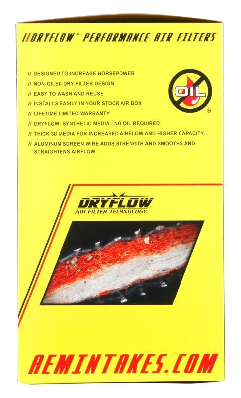 AEM Induction DryFlow Air Filter AIP21-2157DK