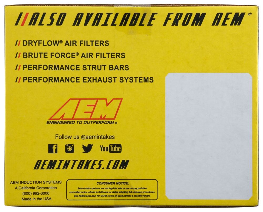 AEM Induction 15- Ford F150 5.0L Air Indusction System AIP21-8129DC