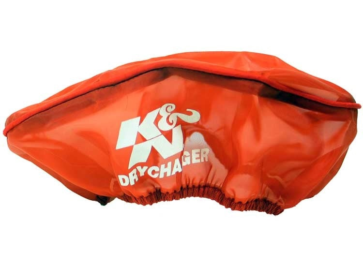 K&N Engineering K&N Red Drycharger 5 x 9in Oval Air Filter Wrap 22-2840PR