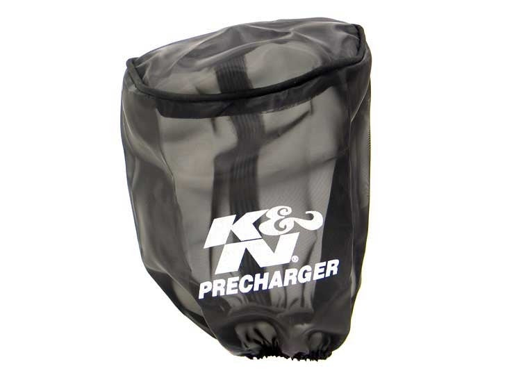 K&N Engineering K&N Universal Precharger Round Tapered Filter Wrap Black 4in Top ID / 4.5in Base ID / 6.5in Height 22-8031PK