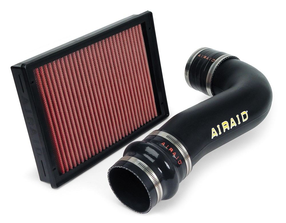 Airaid 02-08 Dodge Ram 4.7L Airaid Jr Intake Kit - Oiled / Red Media 300-725