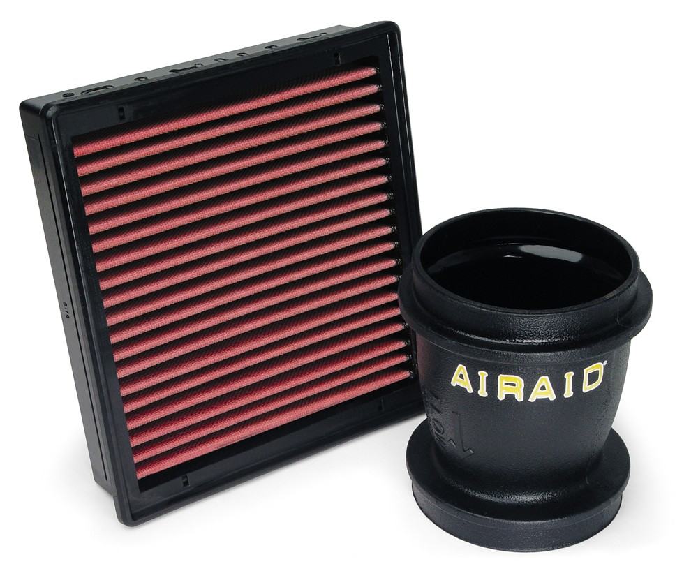 Airaid 03-07 Dodge Ram 5.9L Cummins Diesel Airaid Jr Intake Kit - Oiled / Red Media 300-728