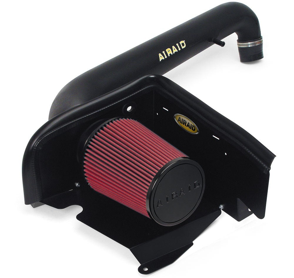 Airaid 97-06 Jeep Wrangler TJ 4.0L CAD Intake System w/ Tube (Oiled / Red Media) 310-158
