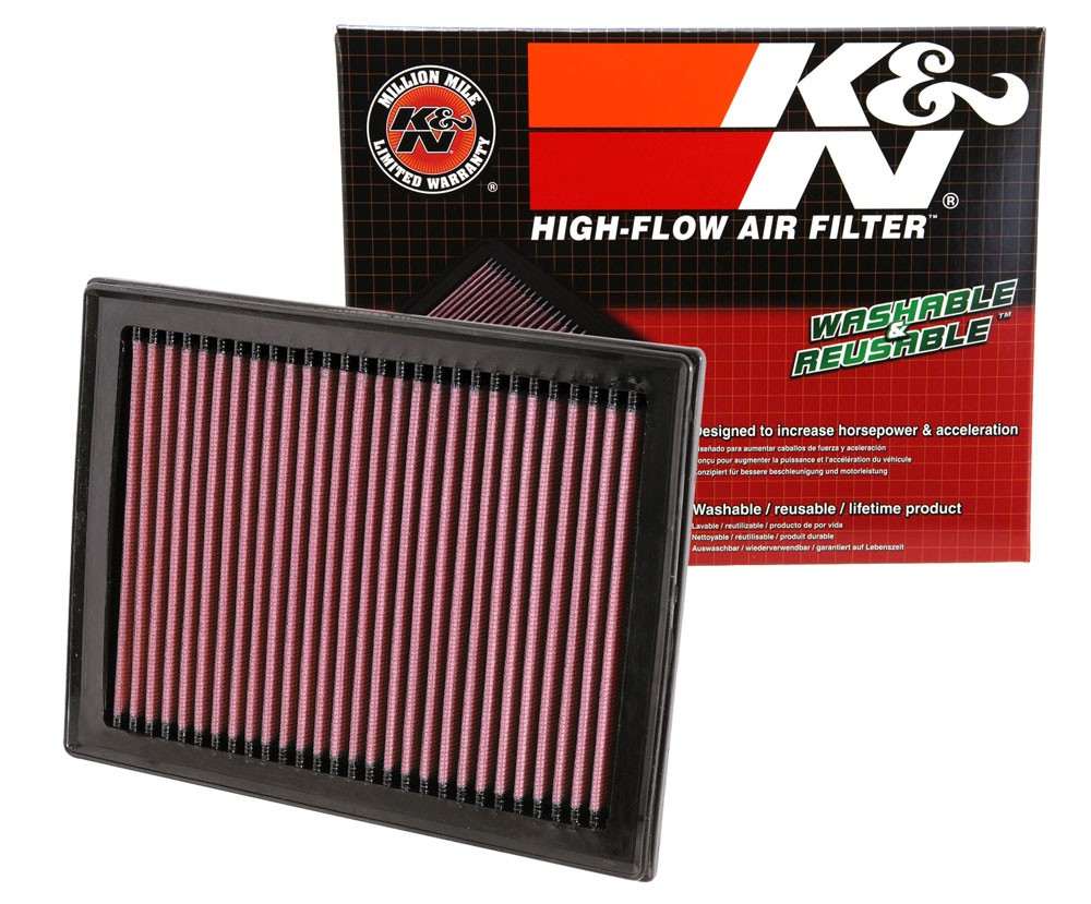 K&N Engineering K&N 08 Nissan Sentra 2.5L Drop In Air Filter 33-2409