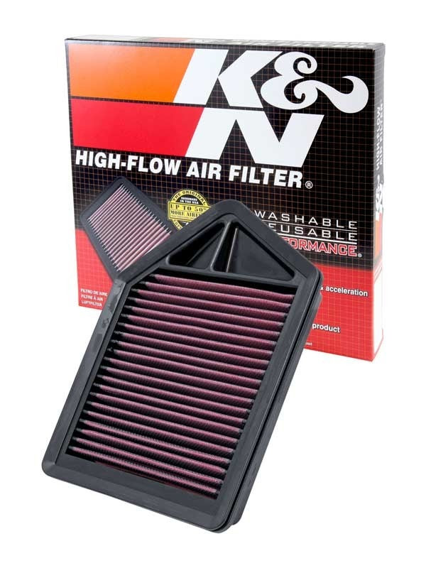 K&N Engineering K&N 10 Honda CR-V 2.4L-L4 Drop In Air Filter 33-2437