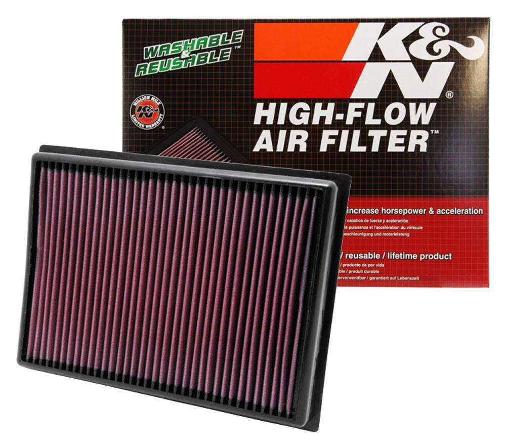 K&N Engineering K&N 10 Toyota 4 Runner 4.0L V6 / 2010 FJ Cruiser 4.0L-V6 Drop In Air Filter 33-2438