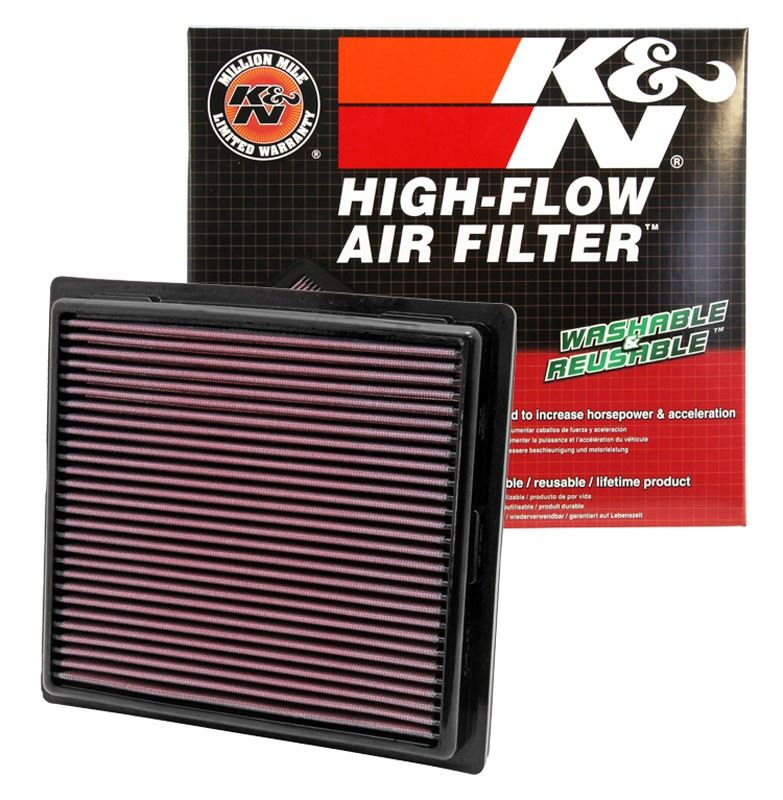K&N Engineering K&N 11 Jeep Grand Cherokee / 11 Dodge Durango Replacement Panel Air Filter 33-2457