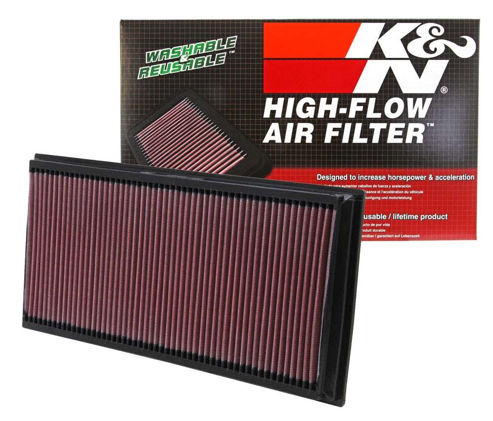 K&N Engineering K&N 06-09 L.R. Range Rover / 02-10 VW Touareg / 02-09 Porche Cayenne Drop In Air Filter 33-2857