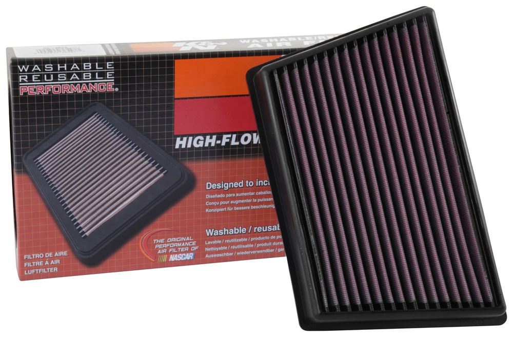 K&N Engineering K&N 15-18 Land Rover Discovery Sport L4-2.0L DSL Replacement Drop In Air Filter 33-3073