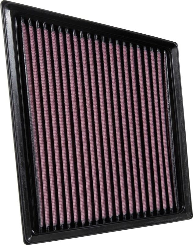 K&N Engineering K&N 2015 Jaguar F-Pace V6-3.0L F/I Left Side Replacement Drop In Air Filter 33-3075