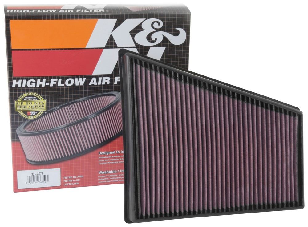 K&N Engineering K&N 16-18 Porsche 718 Boxster H4-2.0L Drop In Air Filter 33-3078