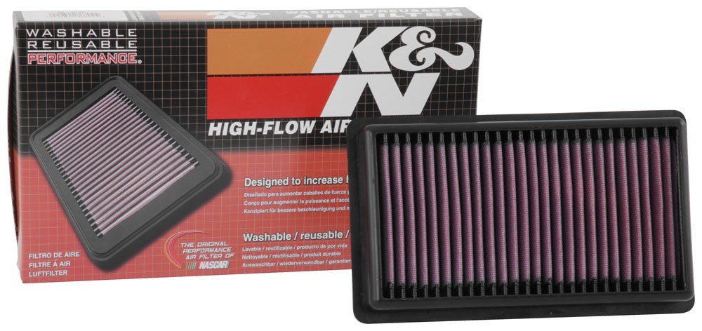 K&N Engineering K&N 17-18 Kia K2 L4-1.4/1.6L F/I Replacement Drop In Air Filter 33-3106