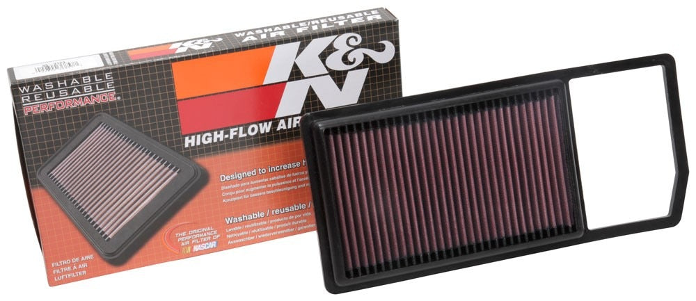 K&N Engineering K&N 16-18 Fiat 500L/500X L4-1.3L Diesel Replacement Drop In Air Filter 33-3123