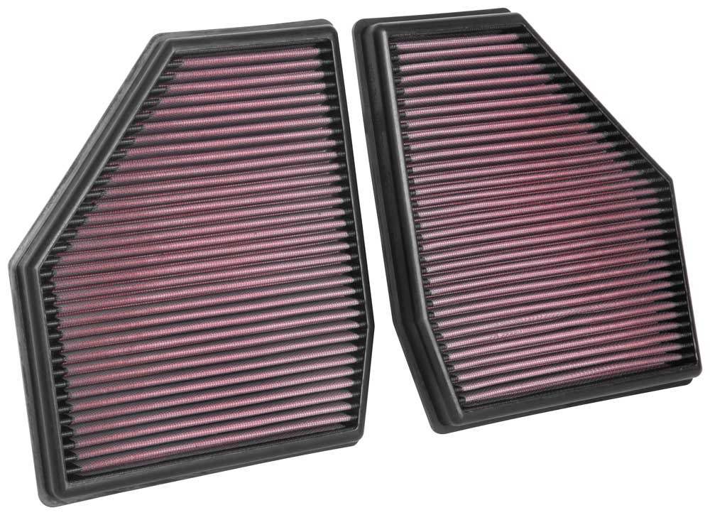 K&N Engineering K&N 18-19 BMW M5 V8 4.4L F/I Turbo Replacement Air Filter (Two Per Box) 33-3128